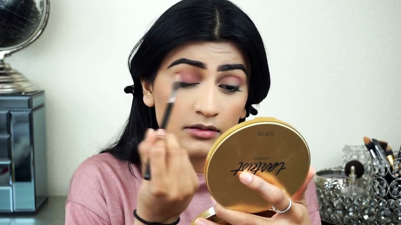 Mauve Makeup Tutorial | Huda Beauty Rose Gold Palette