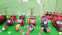 Thomas and Friends Minis Valentines Day - Worlds Strongest Engine Toy Trains