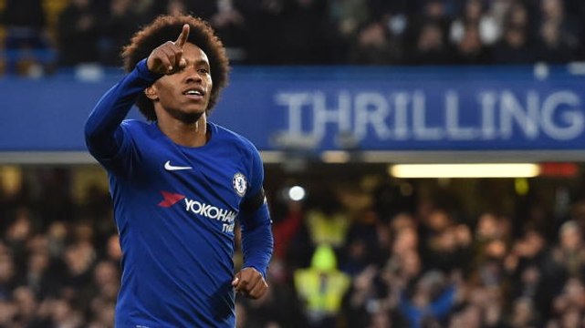 Conte hails 'mature' Willian after scoring in Crystal Palace win