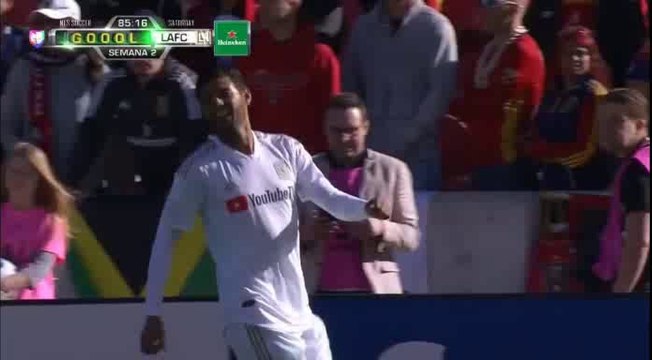 Carlos Vela Goal - Real Salt Lake 1 - 5 Los Angeles FC 11-03-2018