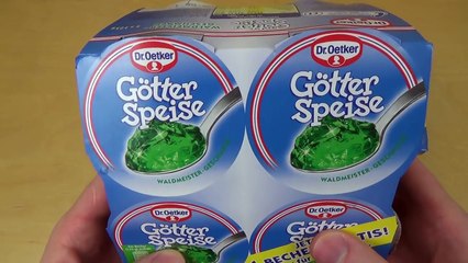 German Gelantine Dessert Götterspeise by Dr. Oetker