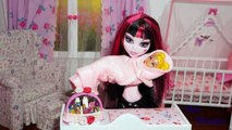How to make Baby Changing Table Dresser for doll (Monster High, MLP, EAH, Barbie, etc)