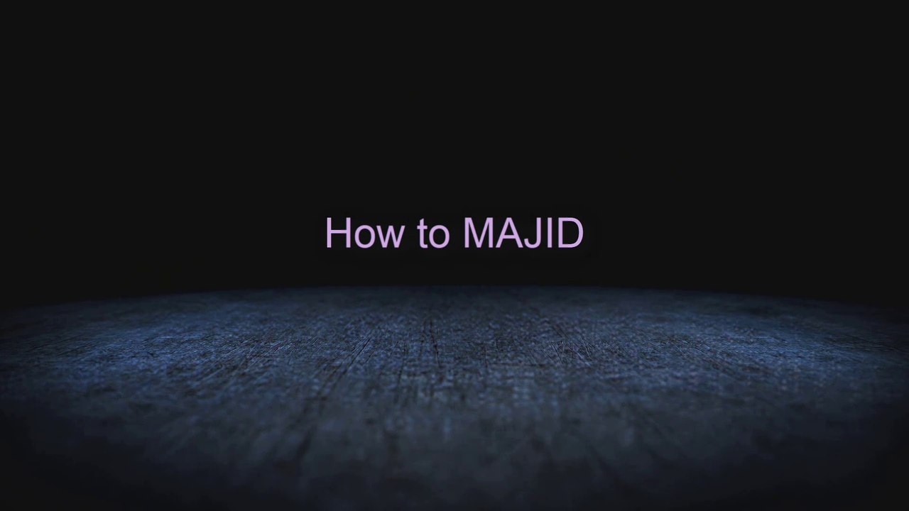 how to majid intro  2