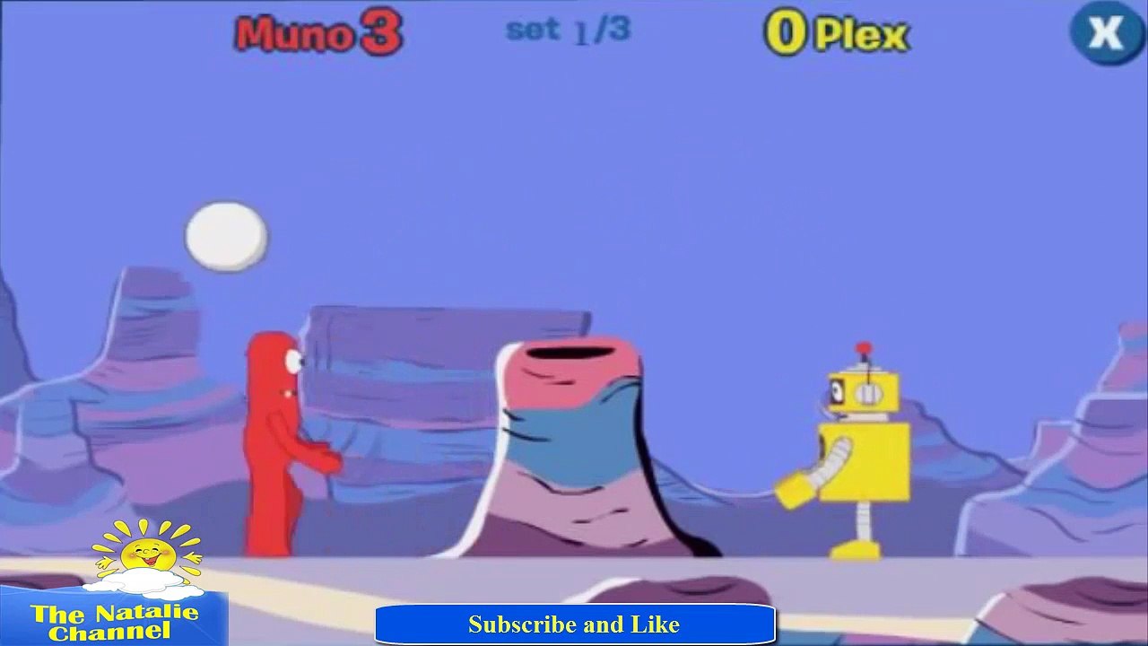 Yo Gabba Gabba! Munos Volcano Volleyball! game