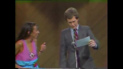 Synth pioneer Suzanne Ciani on the David Letterman show in 1980.