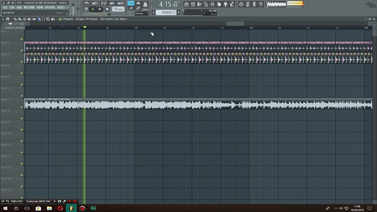 3.06- Creación de Mix de bachata (parte 6) - cuarta canción