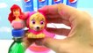 Disney Princess Bottles Pepsi Wet Learning Colors Finger Family Play Doh Belle Surprise Toys