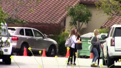 Denise Richards And Her Girls Hanging Out In Malibu