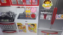 Dora Toy Kitchen Set For Children(Unboxing video)