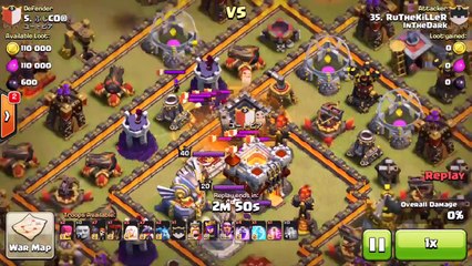 Clash of Clans - Guerras TOPs #6 - InTheDark aéreos e Mix terrestre
