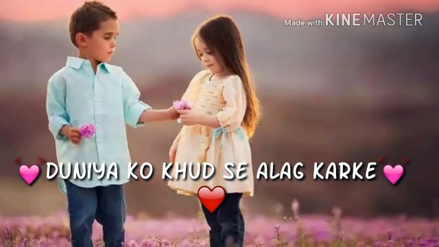 Whatsapp status || main tera boyfriend tu meri girlfriend || Cute Love Story || Status Video