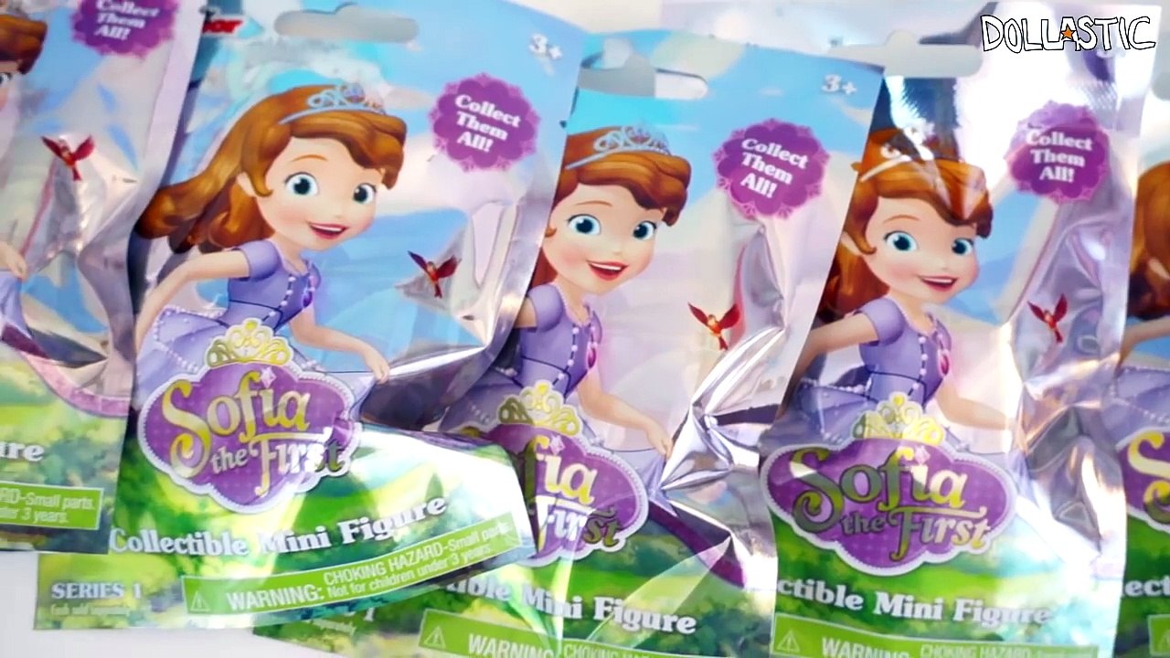 Disney Junior Sofia the First Collectible Mini Figure Surprise Blind Bags Series1 - Disney Princess