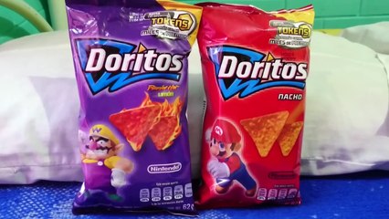 Doritos Stickers y Tokens Nintendo de Mario Bros Parte 2