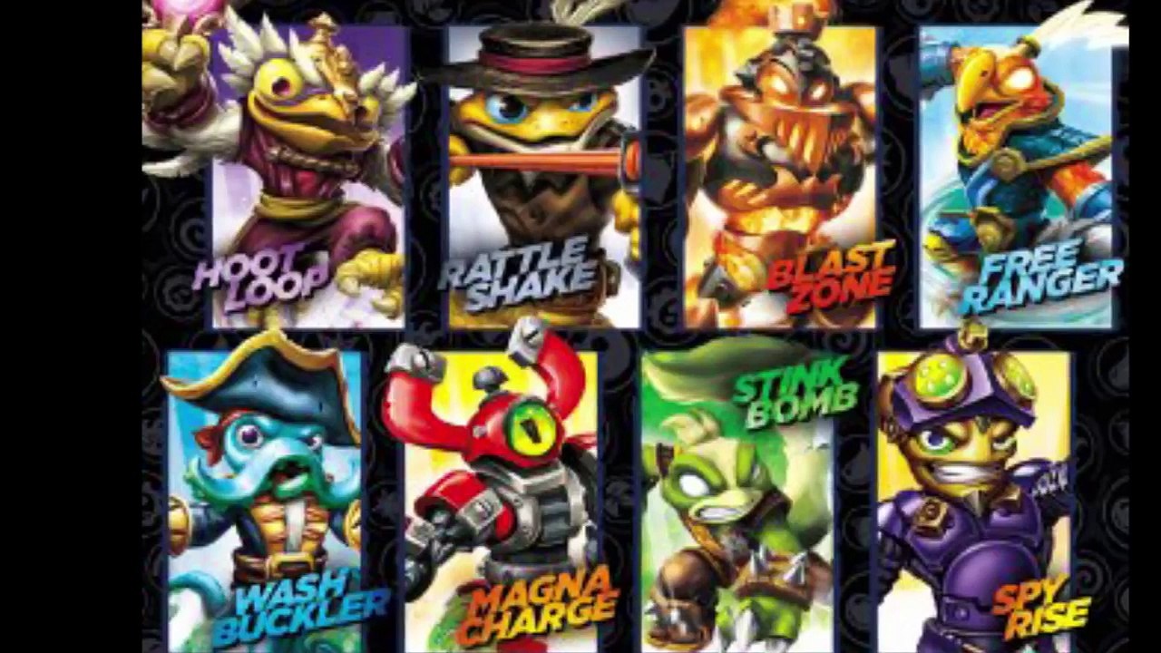 All Swap Force Charers! (Doom Stone / Rubble Rouser / Trap Shadow) New Gameplay Screen Shots