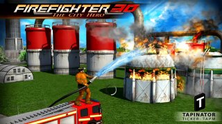 Video for Kids | FIREFIGHTER - Fire in the city | Android game for Kids