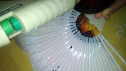 DIY Веер в стиле канзаши