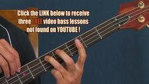 beginner bass guitar lesson awesome pentatonic bass jam learn to solo