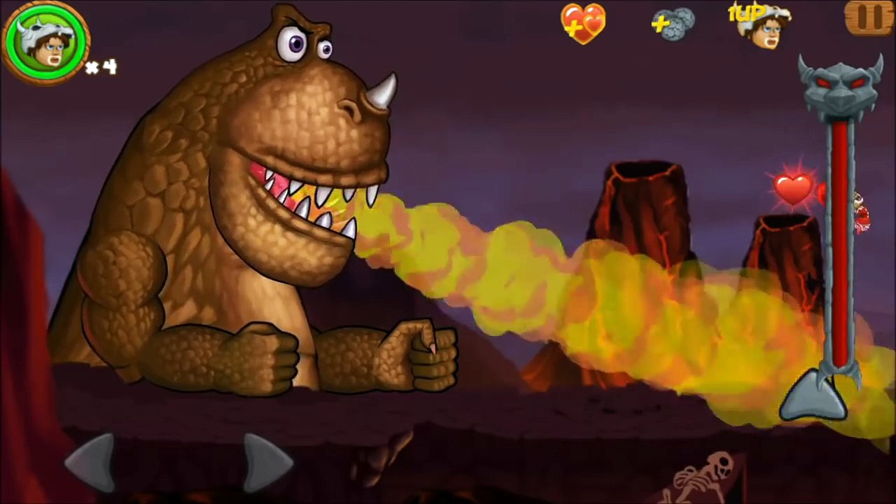 Jungle Adventures 2: STORY - World 5 Level 5.DINO BOSS .XMAS. Gameplay (Free Game On Android)