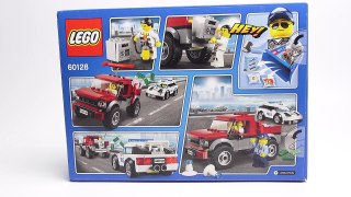 Лего Сити 60128 Полицейская погоня. Unboxing Lego City Police Pursuit