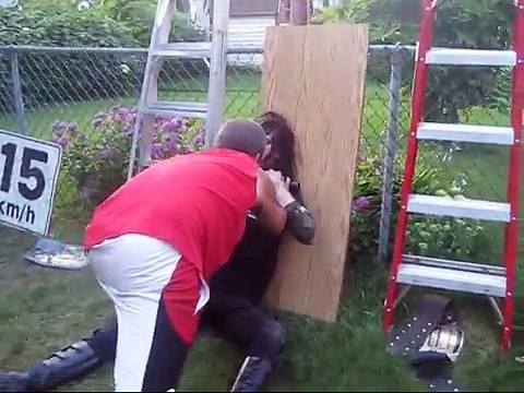 Buried In Blood Match - Innovator (c) VS Xristo {CHW Championship} Backyard Wrestling