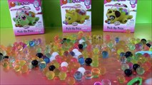 ORBEEZ Pick Up Pets! Puppy Kitty and Turtle Pick Up ORBEEZ Challenge!Toy Review!Shopkins