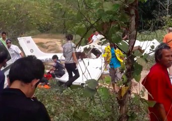 Phuket Light Aircraft Crash Kills Two, Injures Two