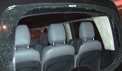 Küçükçekmece'de uber aracına ateş açıldı