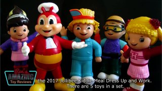 2017 Jollibee Kiddie Meal Philippines Dress Up and Work toy set review