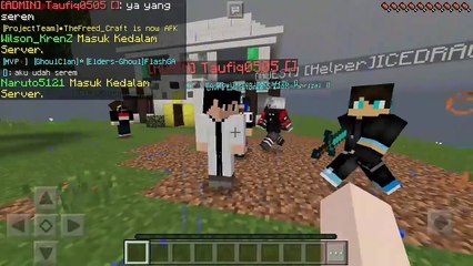 MAIN DI SERVER CORONA!! - Minecraft PE (Pocket Edition) Indonesia