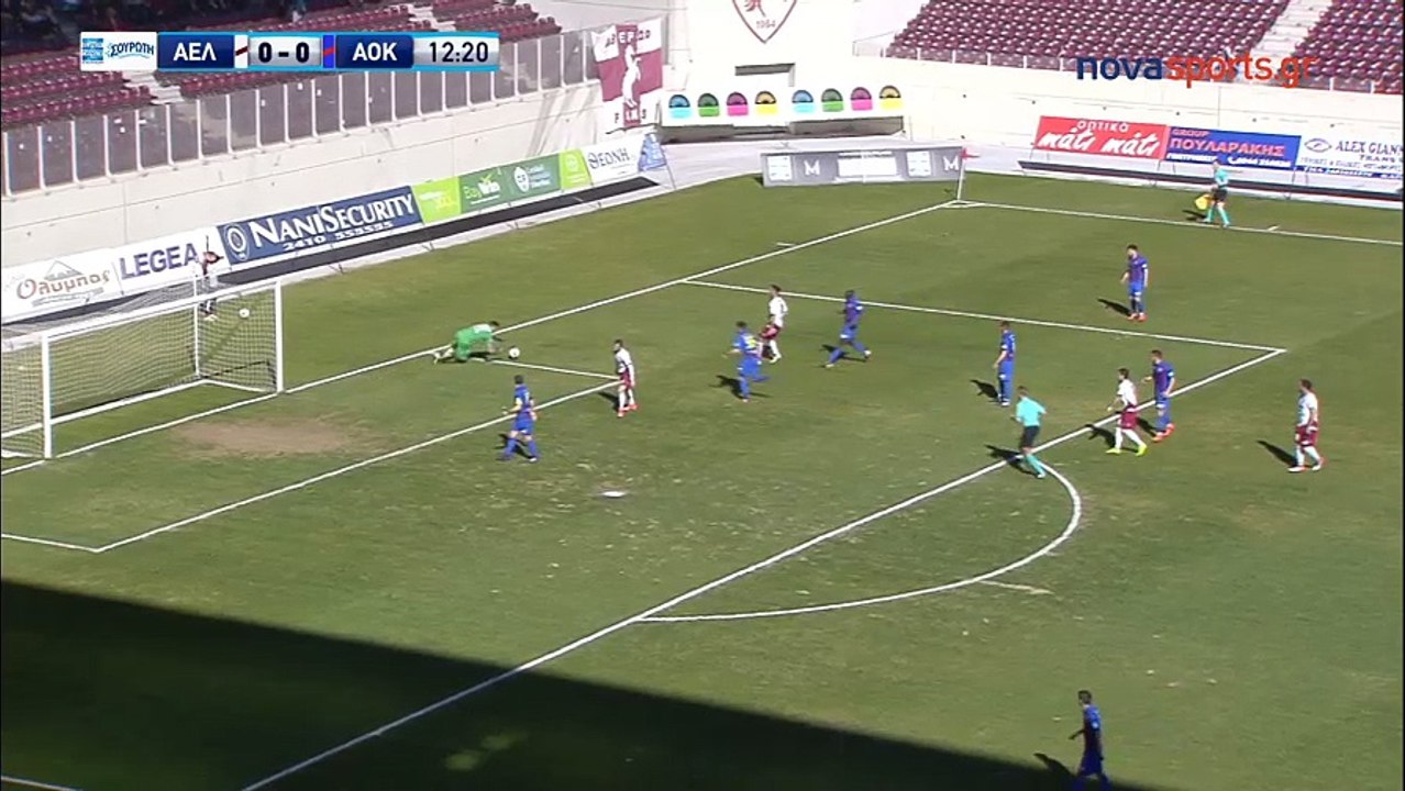 25η ΑΕΛ-Κέρκυρα 0-0 2017-18 Novasports highlights