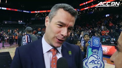 Virginia's Tony Bennett On 2018 ACC Champions: 'There's Something Different Here'
