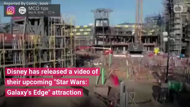 Star Wars Attraction Video Released By Disney