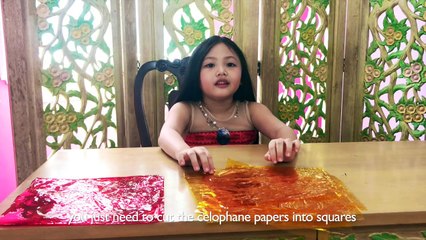 TeKa Mask + TeFiti Costume, Makeup Tutorial by 5 yr Old Moana