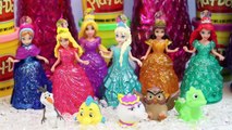 Disney Princess Glitter Gliders Anna, Elsa, Rapunzel, Belle, Ariel and Aurora Ice Crystal Fun