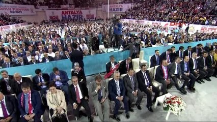 Antalya Cumhurbaşkanı Erdoğan AK Parti Kongresi'nde Konuştu