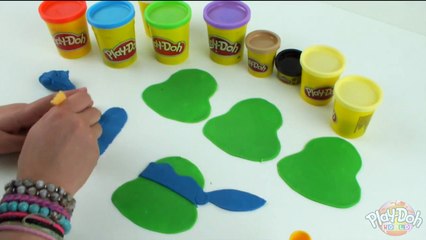 Download Video: ♥ Teenage Mutant Ninja Turtles Play Doh TMNT Superheroes Plastilina Plastiline Plasticine Creation