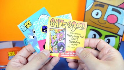 TEEN TITANS GO! Party in every Bag! new Wendys Kids Meal Toys Robin Cyborg & Starfire