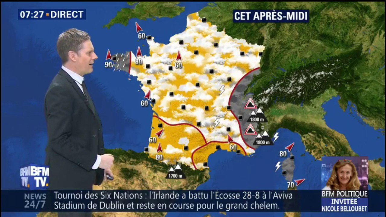 Météo: des températures toujours douces, des éclaircies attendues dimanche après-midi