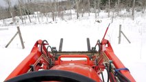 Logging With A Mini Tractor