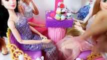 Prenses Barbie Oyuncak bebek At arabası