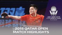 2018 Qatar Open Highlights I Fan Zhendong vs Xu Xin (1/2)