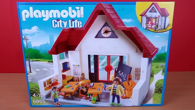 SCHÖNSTES Schulhaus! 6865 Playmobil UNTERRICHT BEGINNT Schule deutsch Neuheit Film Schultag
