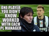 One Player You Didn't Know Worked With Each Premier League Manager