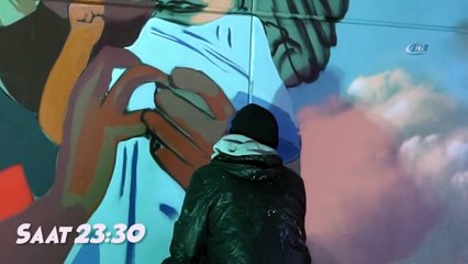 Çevre ve Şehircilik Bakanı Mehmet Özhaseki grafiti yaptı