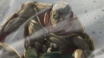 REINER (ARMORED TITAN) vs EREN (TITAN) Pelea Completa