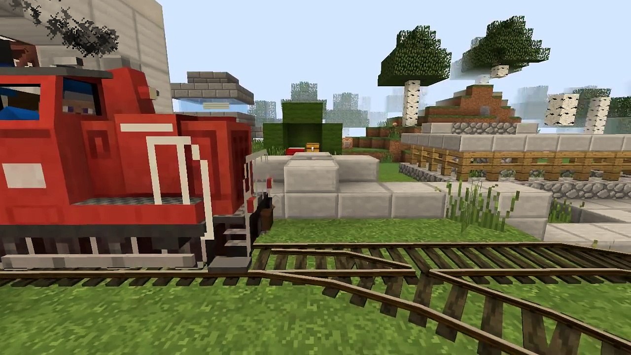 Emir Dan Naufal Film I Minecraft - Misteri Terowongan Kereta - #1 [OFFICIAL]