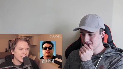 One Guy, 43 Voices (with music) - Roomie REACTION