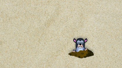 CAT GAMES - CATCHING A MOLE (ENTERTAINMENT VIDEOS FOR CATS TO WATCH) 60FPS