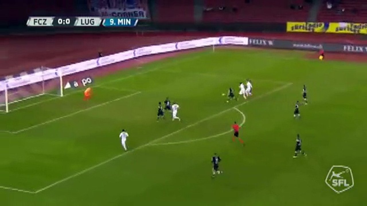 Zurich 1:0 Lugano (Switzerland. Super League. 10 March 2018)