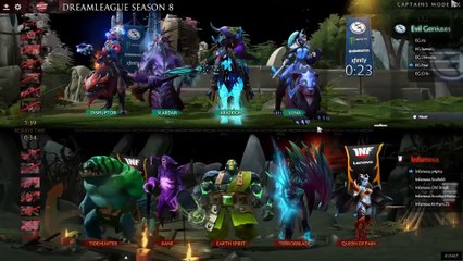 EG vs INFAMOUS - DreamLeague 8 MAJOR DOTA 2